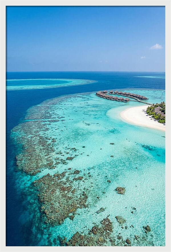 Turquoise Lagoon Serenity