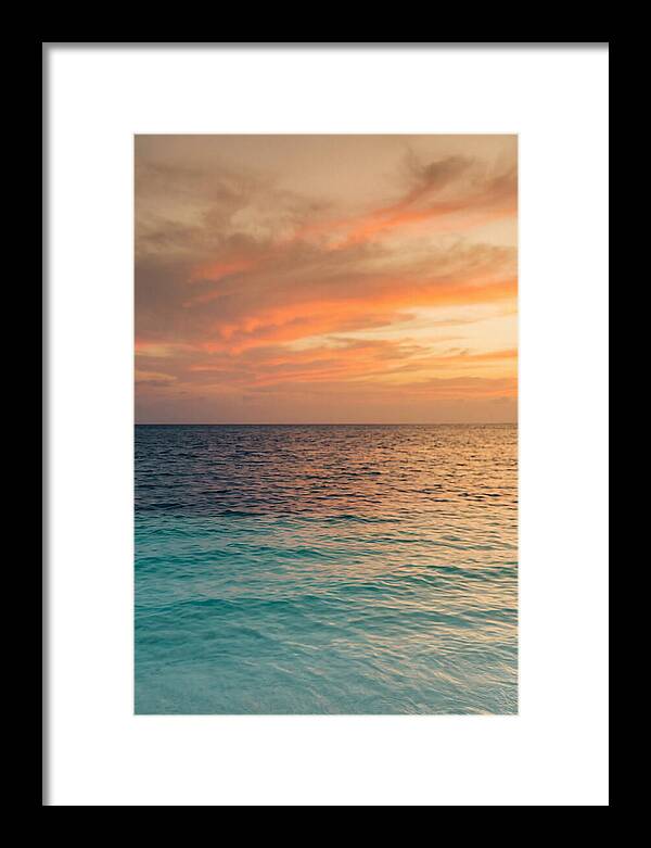 Turquoise Shallows At Sunset