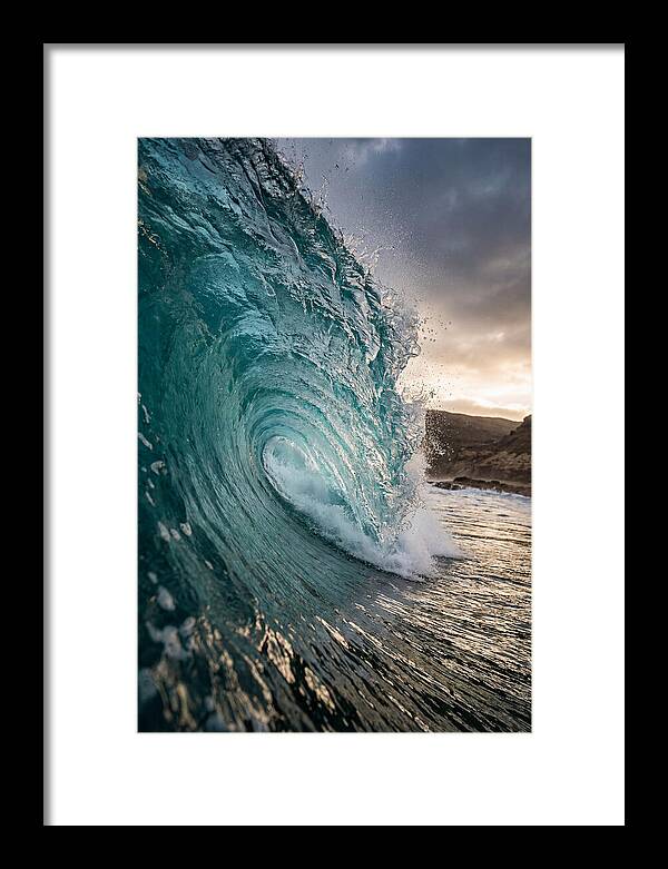 Turquoise Wave Cresting