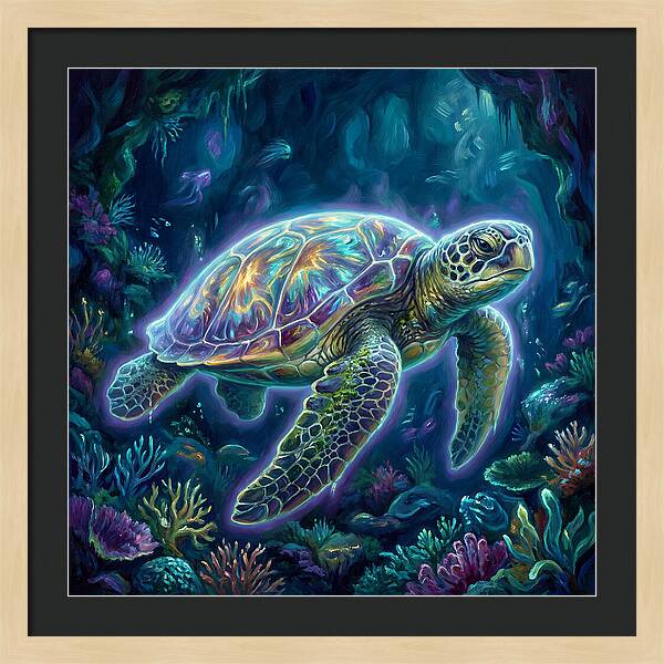 Turtle Underwater