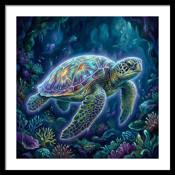 Turtle Underwater