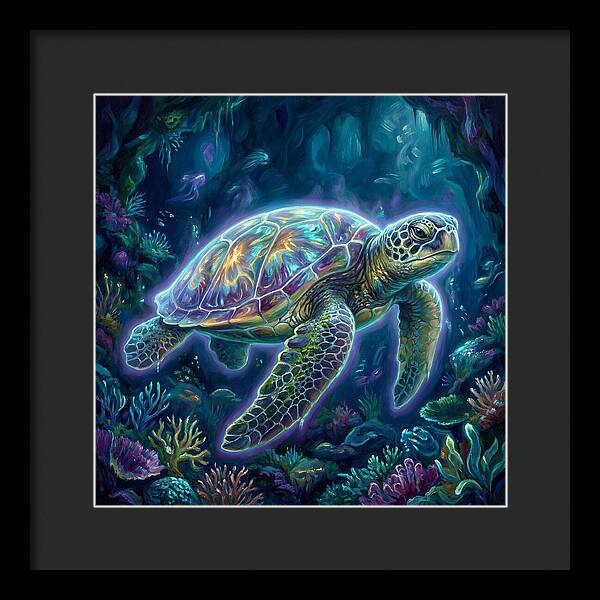 Turtle Underwater