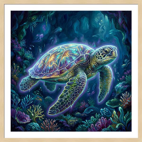 Turtle Underwater