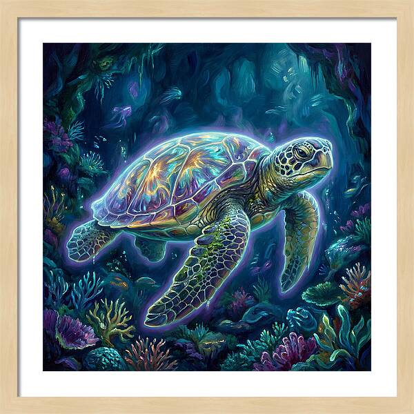 Turtle Underwater