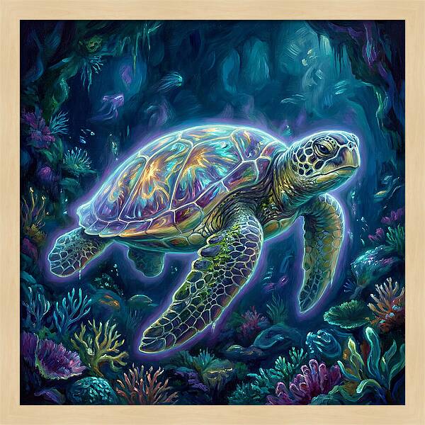 Turtle Underwater