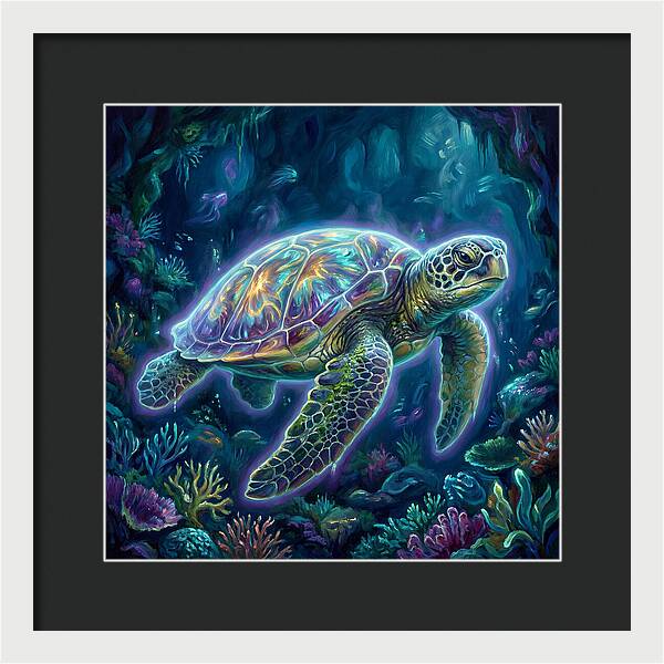 Turtle Underwater