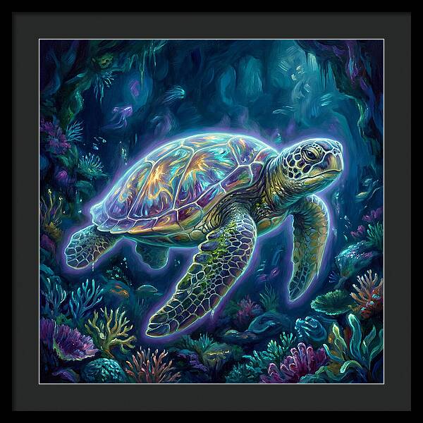 Turtle Underwater