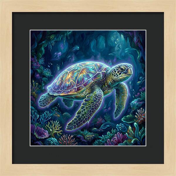 Turtle Underwater