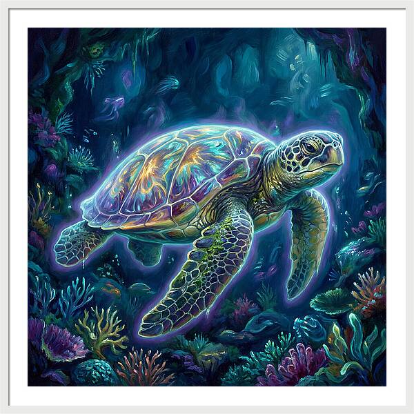 Turtle Underwater