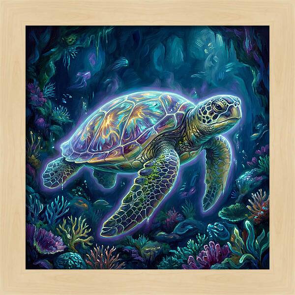 Turtle Underwater
