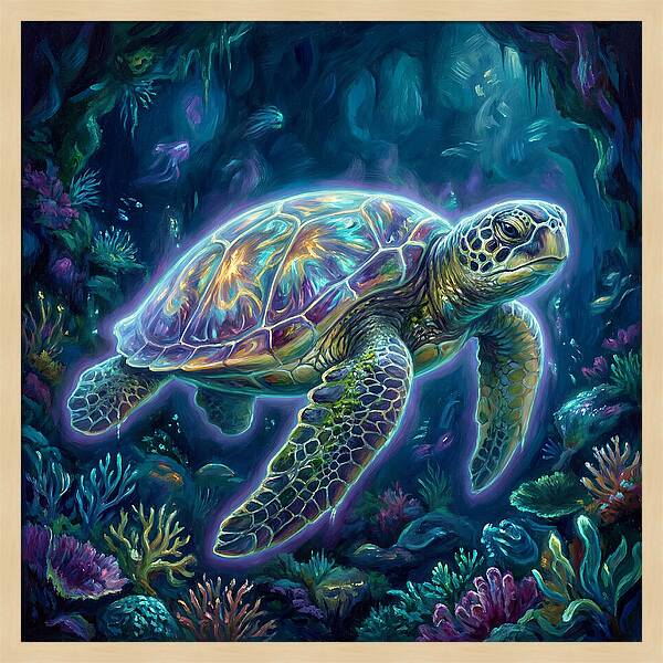 Turtle Underwater