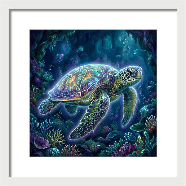 Turtle Underwater