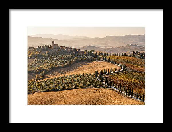Tuscan Countryside In Autumn