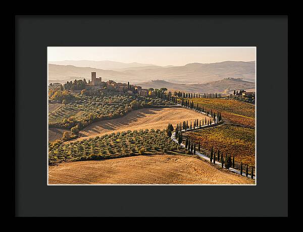 Tuscan Countryside In Autumn