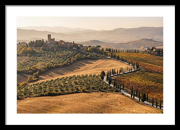 Tuscan Countryside In Autumn