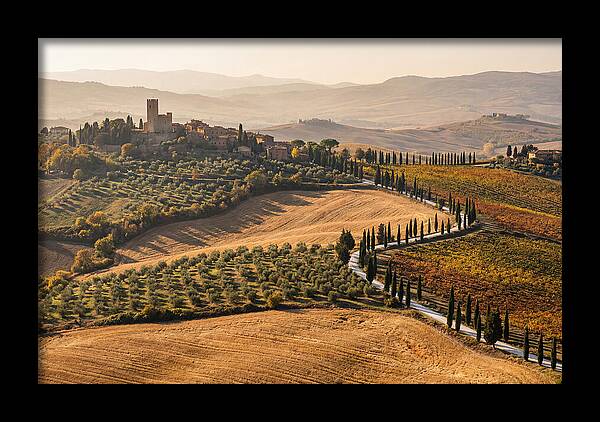 Tuscan Countryside In Autumn