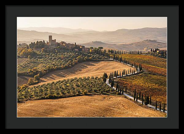Tuscan Countryside In Autumn