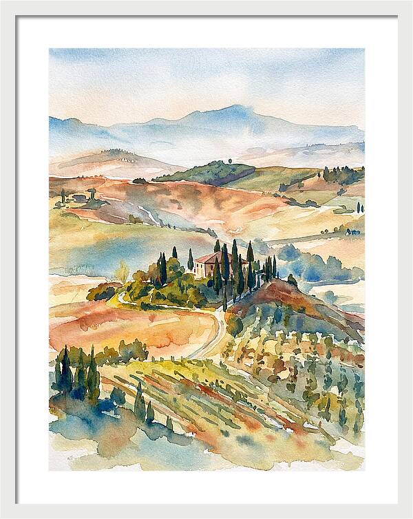Tuscan Countryside Tranquility