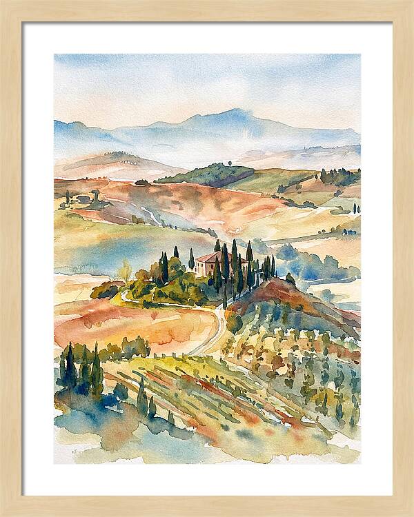 Tuscan Countryside Tranquility