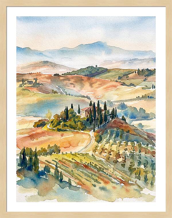 Tuscan Countryside Tranquility