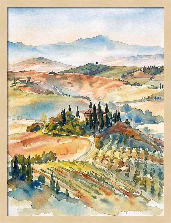 Tuscan Countryside Tranquility