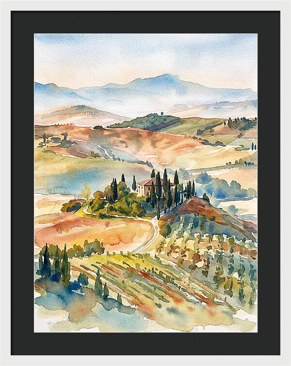Tuscan Countryside Tranquility