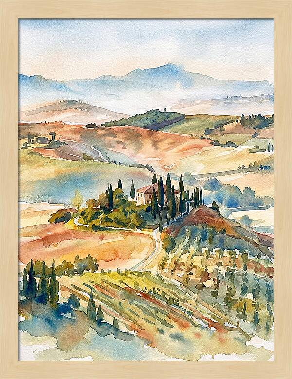 Tuscan Countryside Tranquility