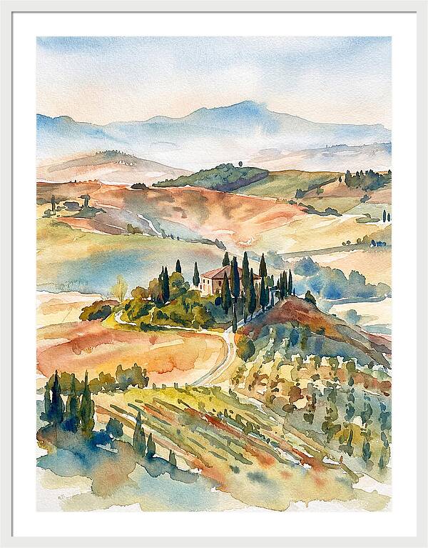 Tuscan Countryside Tranquility