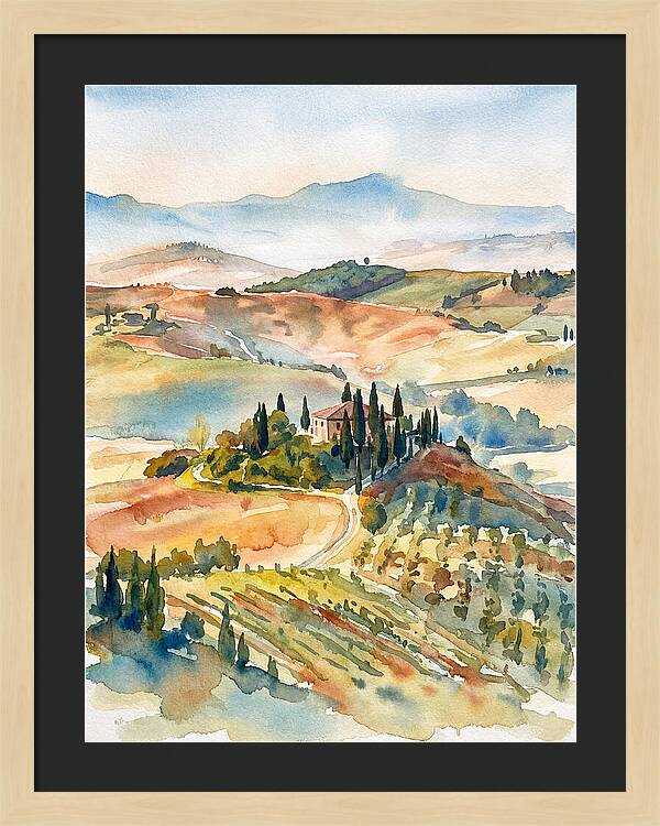 Tuscan Countryside Tranquility