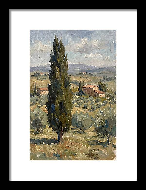 Tuscan Cypress Landscape