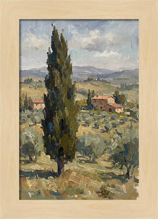 Tuscan Cypress Landscape