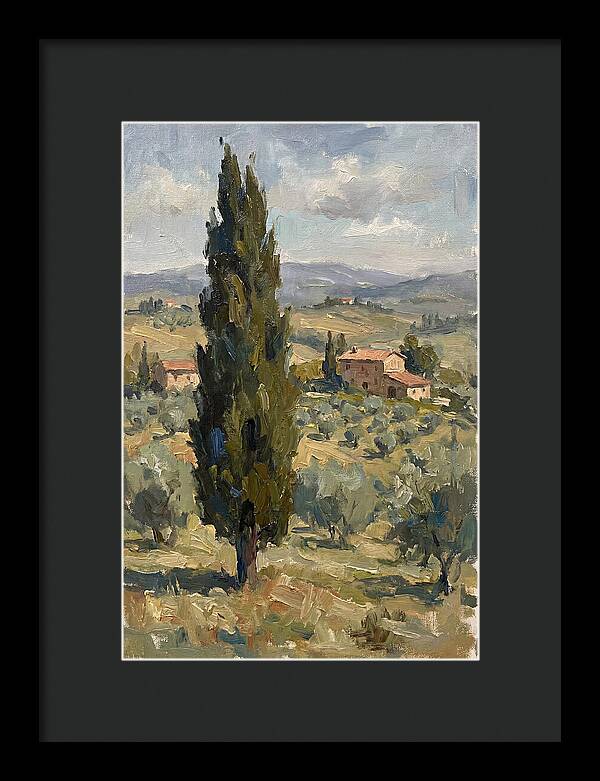 Tuscan Cypress Landscape