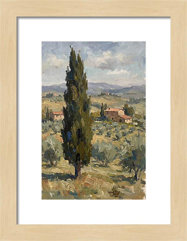 Tuscan Cypress Landscape