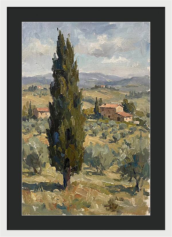 Tuscan Cypress Landscape