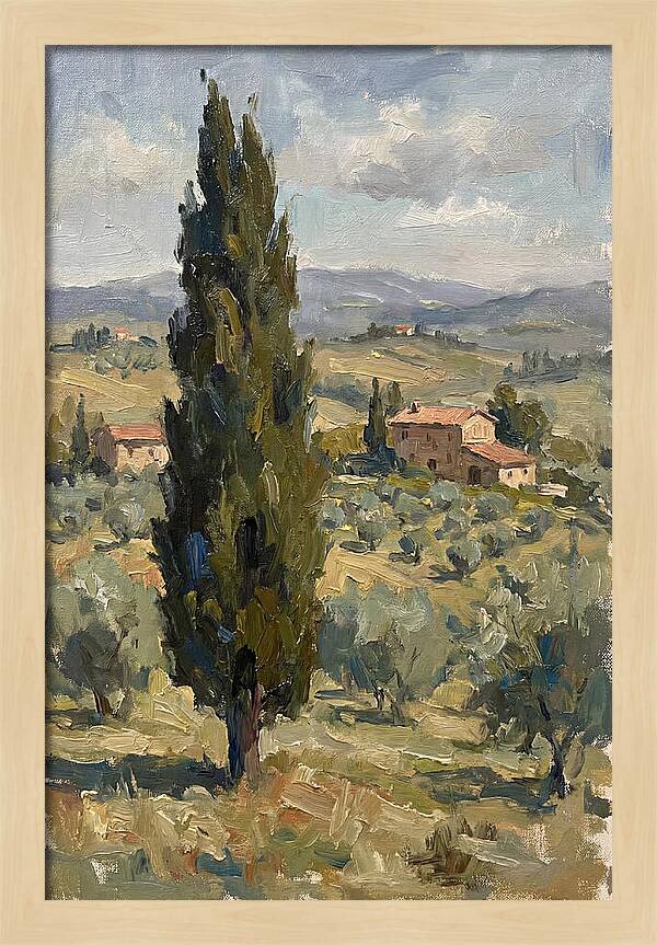 Tuscan Cypress Landscape