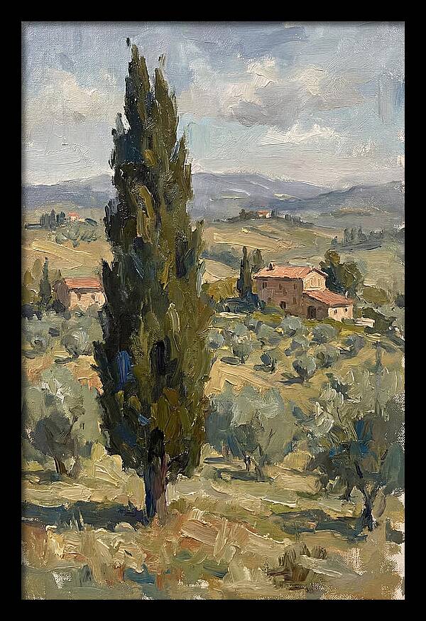 Tuscan Cypress Landscape
