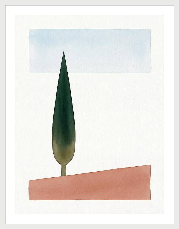 Tuscan Cypress Minimalism