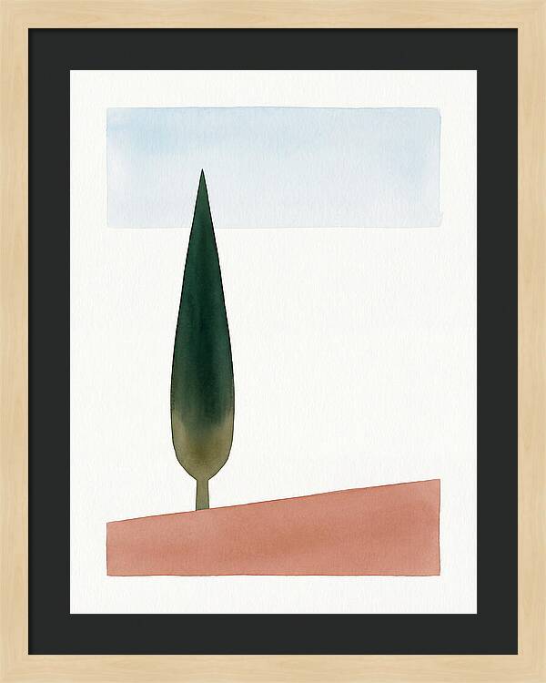 Tuscan Cypress Minimalism