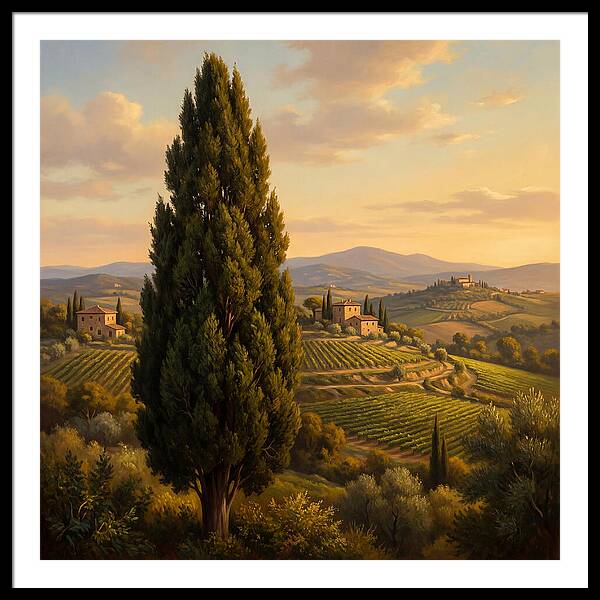 Tuscan Cypress Serenity