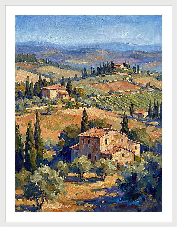 Tuscan Hillside Tranquility