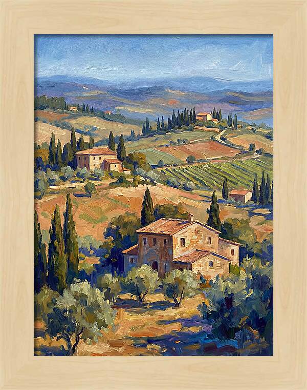 Tuscan Hillside Tranquility