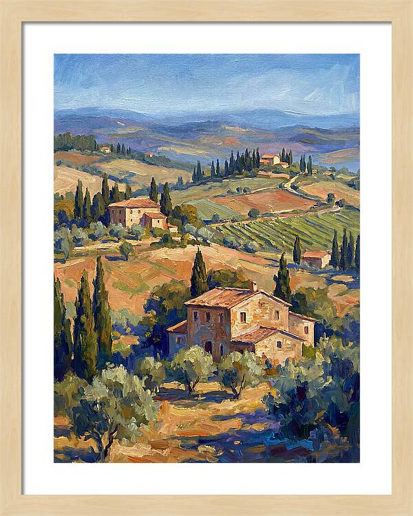 Tuscan Hillside Tranquility