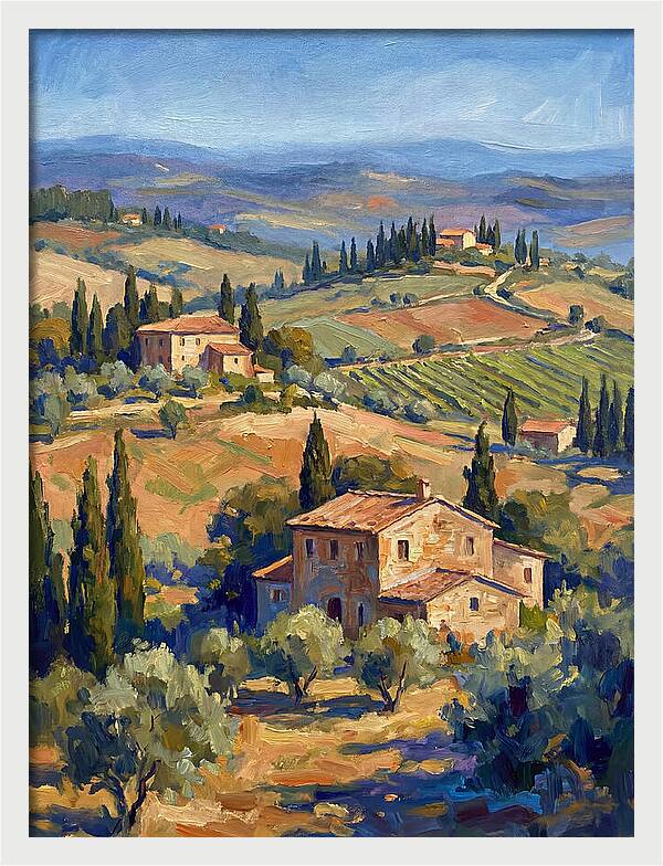 Tuscan Hillside Tranquility