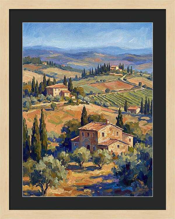 Tuscan Hillside Tranquility