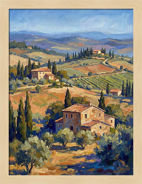 Tuscan Hillside Tranquility