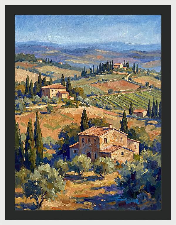Tuscan Hillside Tranquility