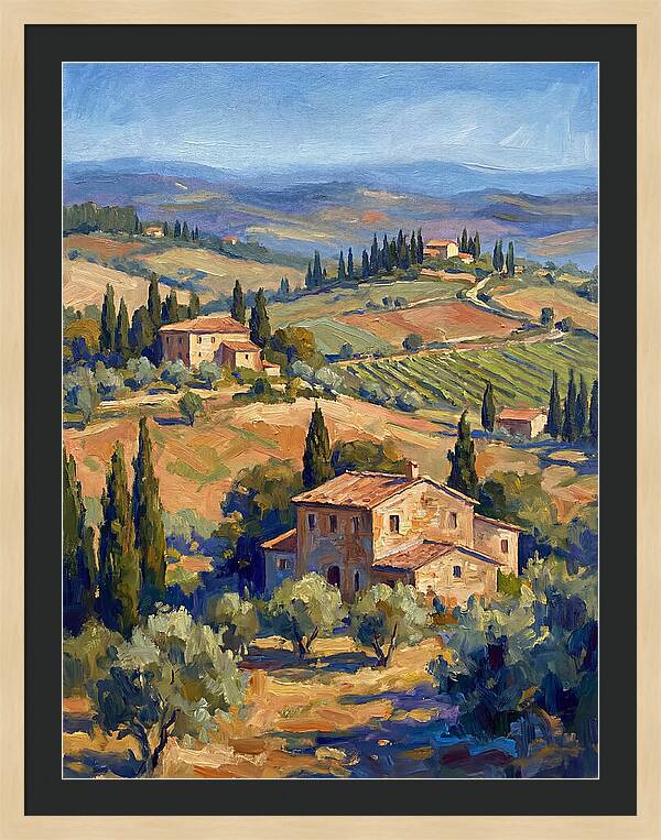 Tuscan Hillside Tranquility