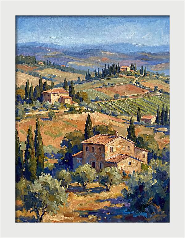 Tuscan Hillside Tranquility