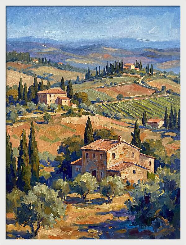 Tuscan Hillside Tranquility