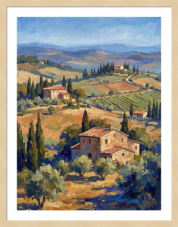 Tuscan Hillside Tranquility